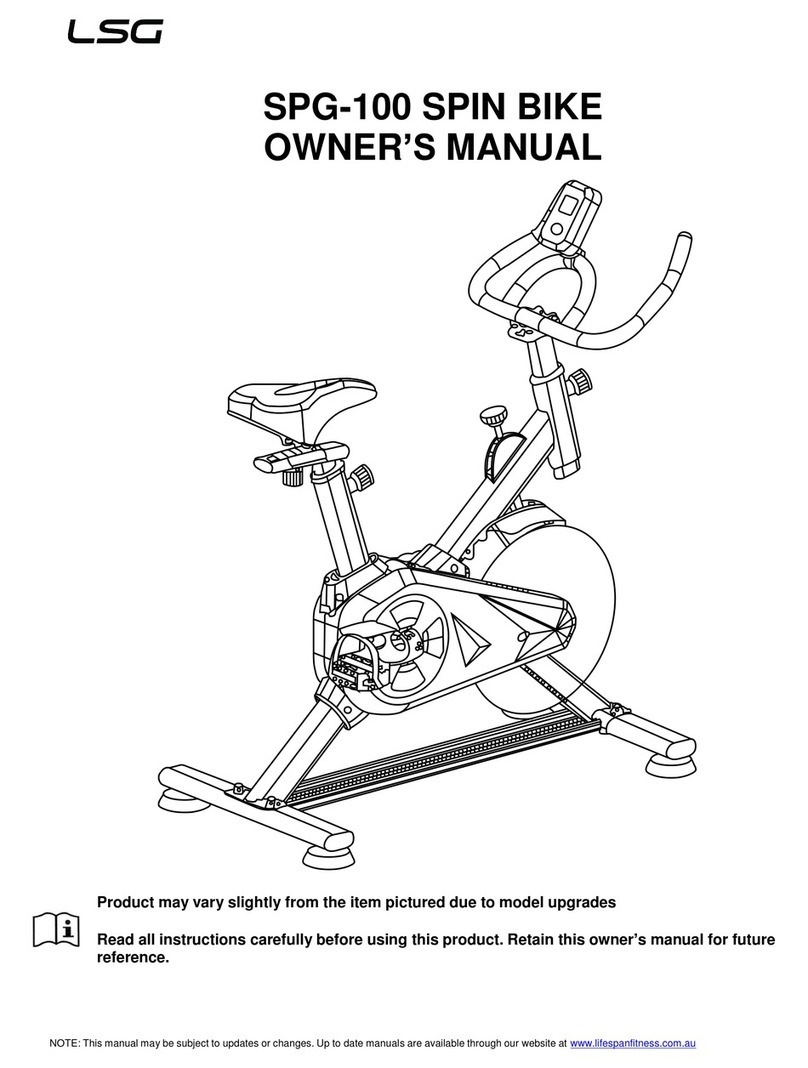 LSG SPG-100 owner's manual