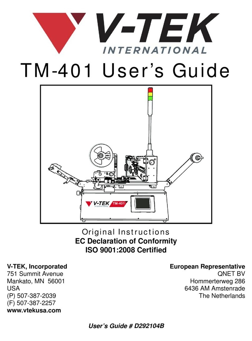 V-TEK TM-401 user guide