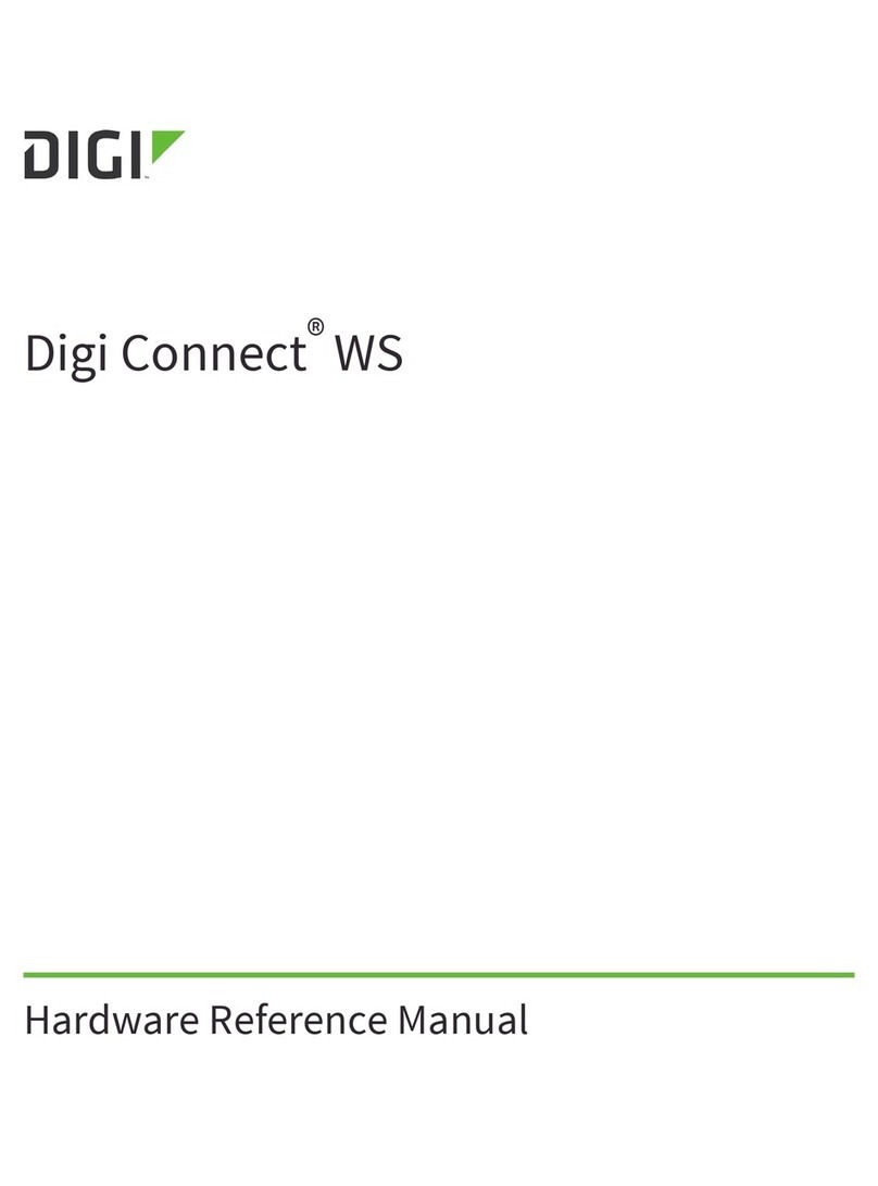 Digi Connect WS Hardware reference manual