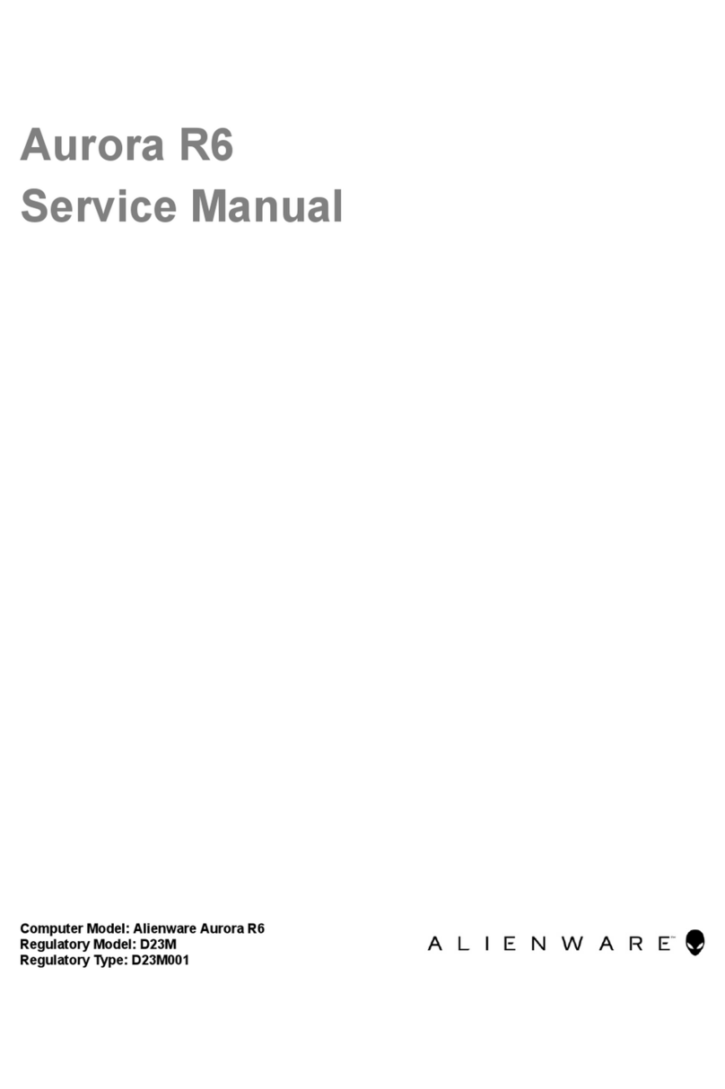 Dell Aurora R6 User manual