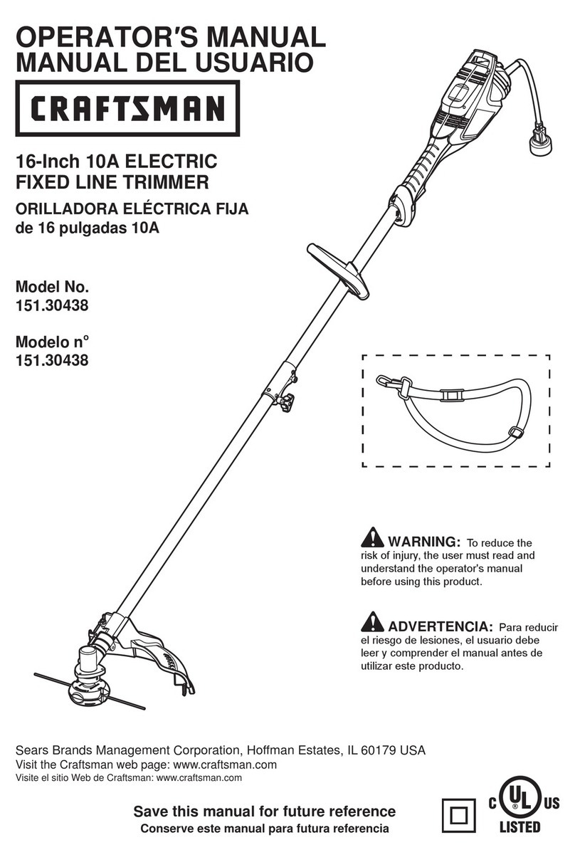 Craftsman 151.30438 Operator's manual