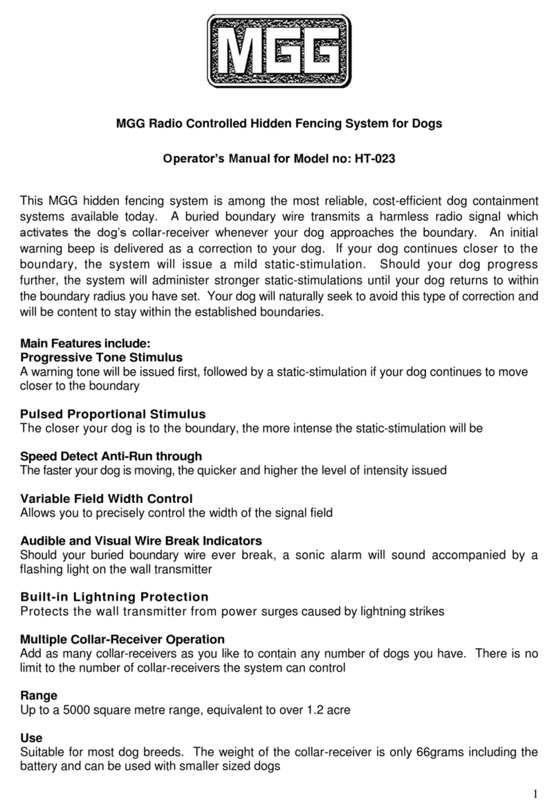 MGG HT-023 Operator's manual