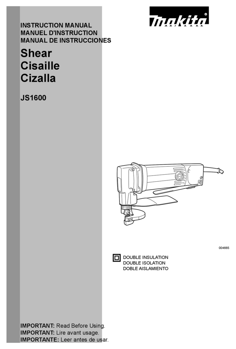 Makita JS1600 instruction manual