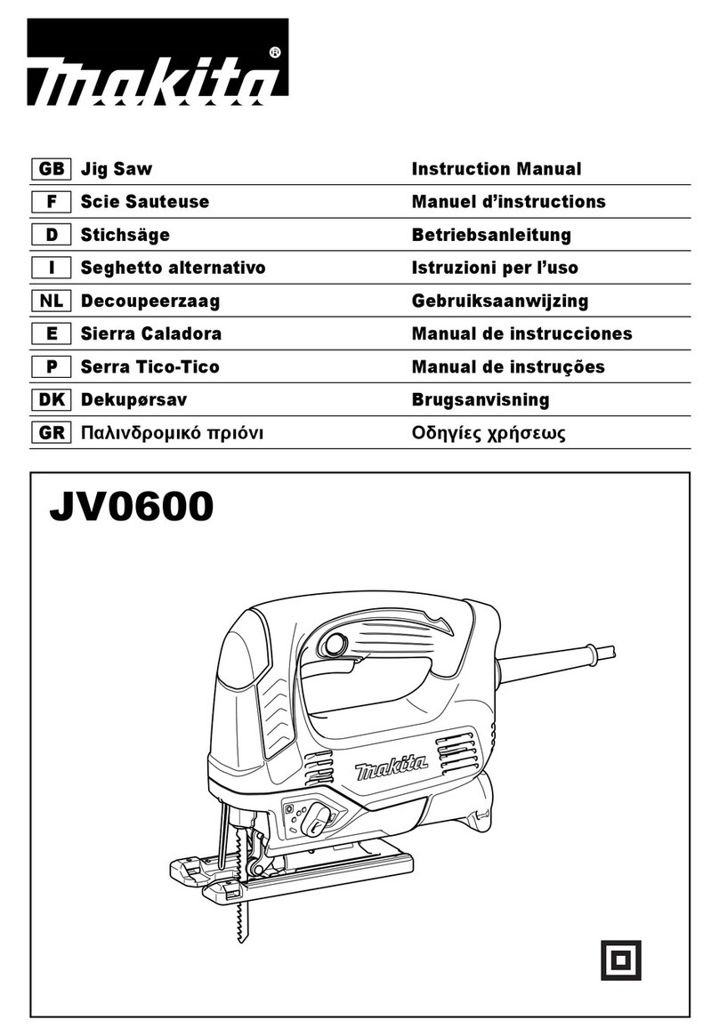 Makita JV0600 instruction manual