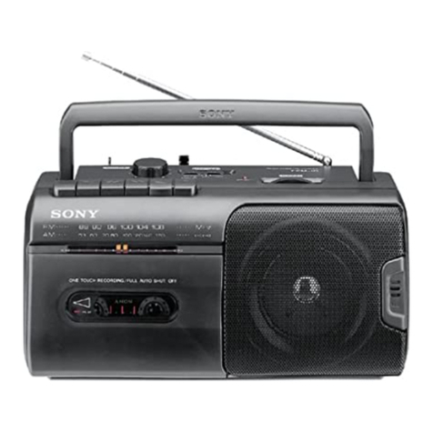 Sony CFM-10 Operating Instructions  (primary... User manual