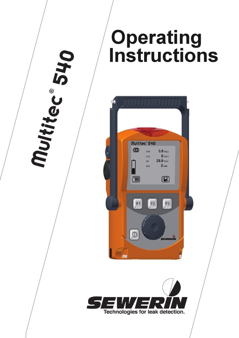 sewerin Multitec 540 User manual