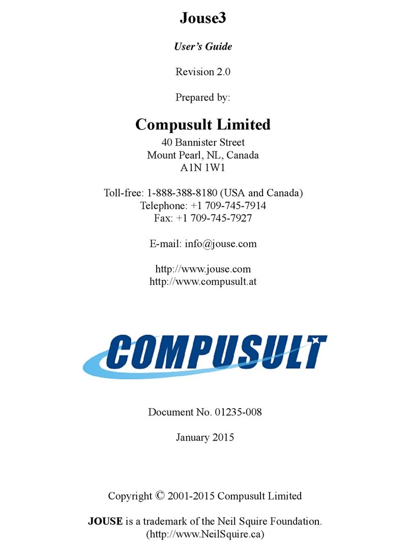 Compusult Jouse3 user guide