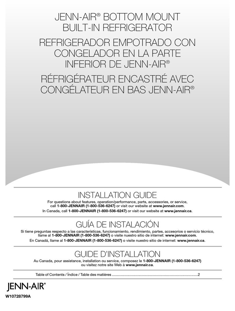 Jenn-Air jb36ssfxra User manual