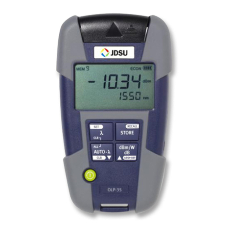 JDS Uniphase OLP-34 User manual