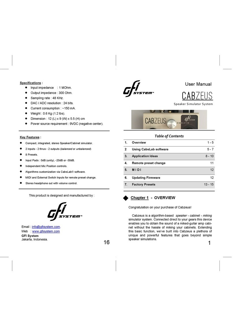 DFI CABZEUS user manual