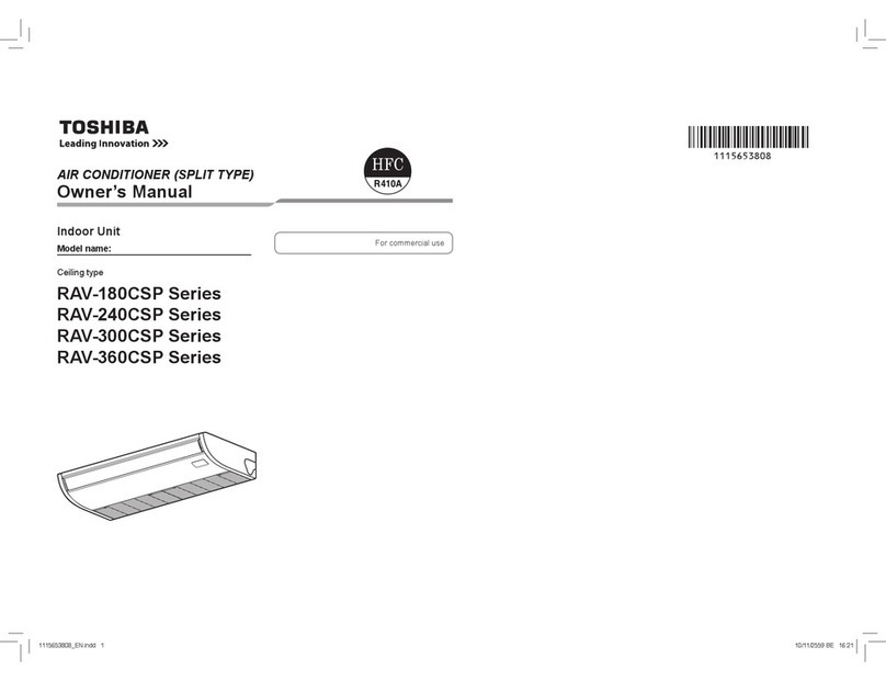 Toshiba RAV-180CSP Series User manual Toshiba RAV-180CSP Series User manual