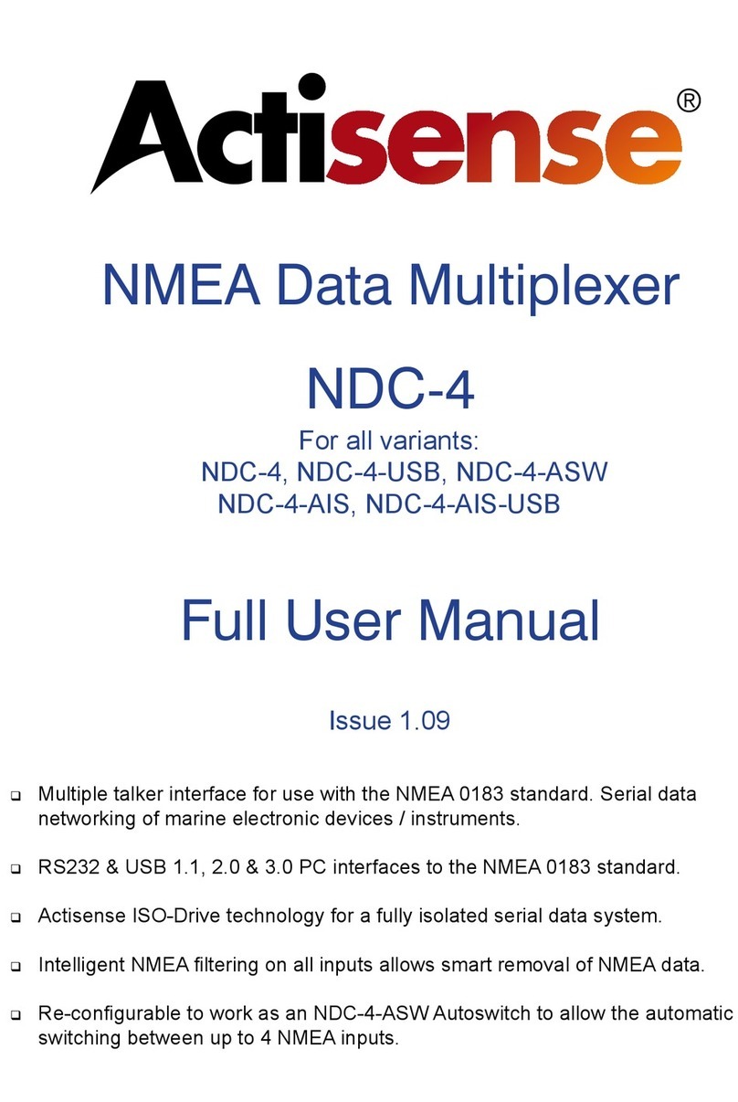 Actisense NDC-4 User manual