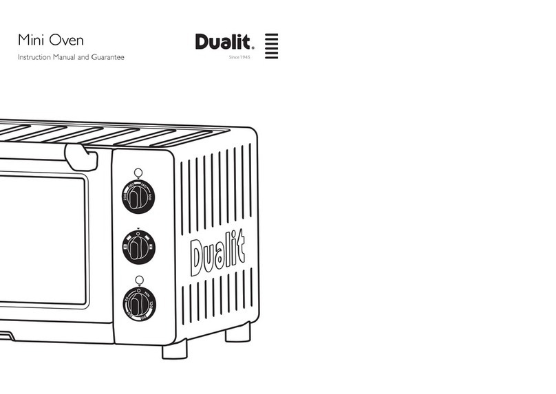 Dualit CMO18 Instruction manual and guarantee