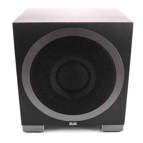 ELAC S10EQ operating instructions