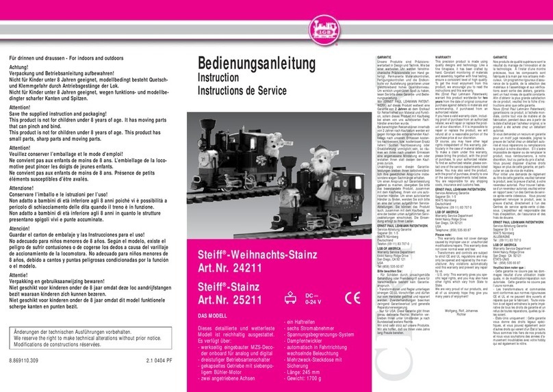 LGB 24211 instruction manual