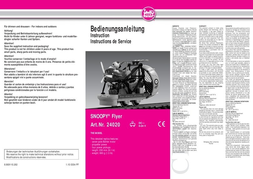 LGB 24020 instruction manual