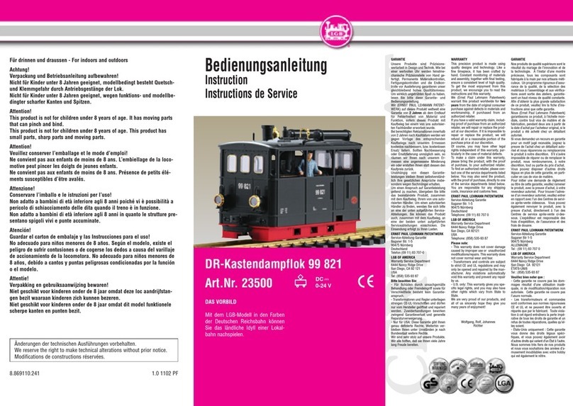 LGB 23500 instruction manual