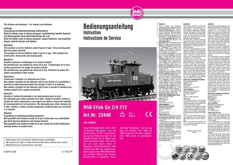 LGB 23440 User manual