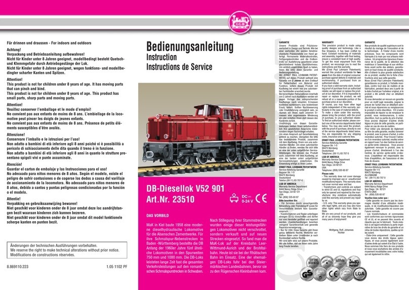 LGB 23510 User manual