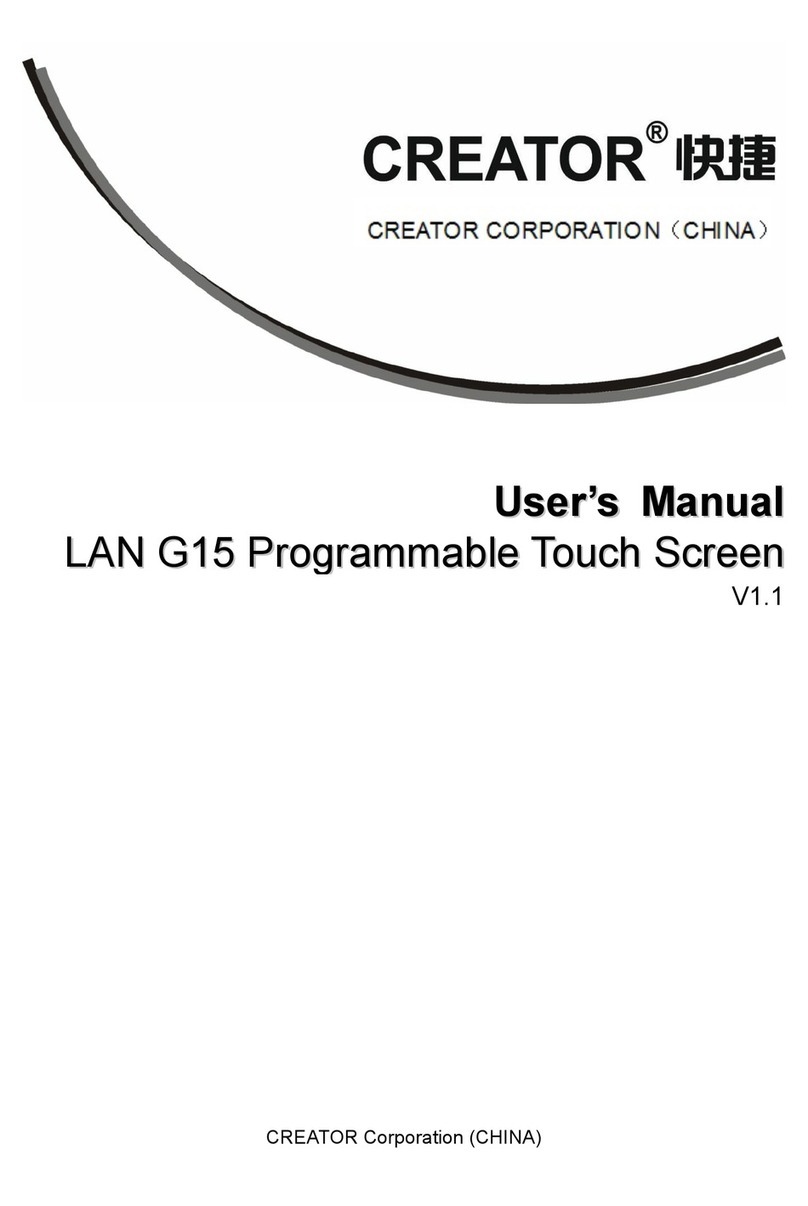 Creator LAN G15 user manual