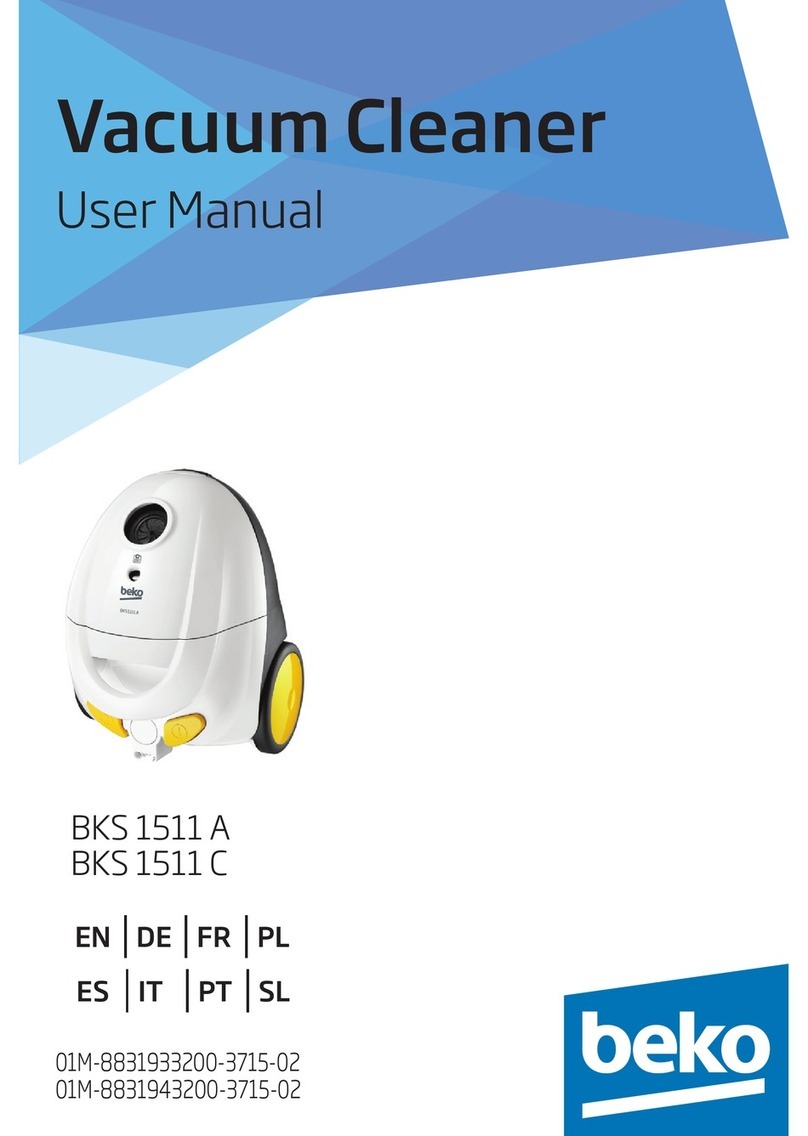 Beko BKS 1511 A user manual Beko BKS 1511 A user manual