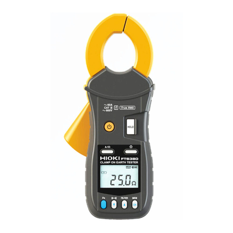 Hioki FT6380 User manual