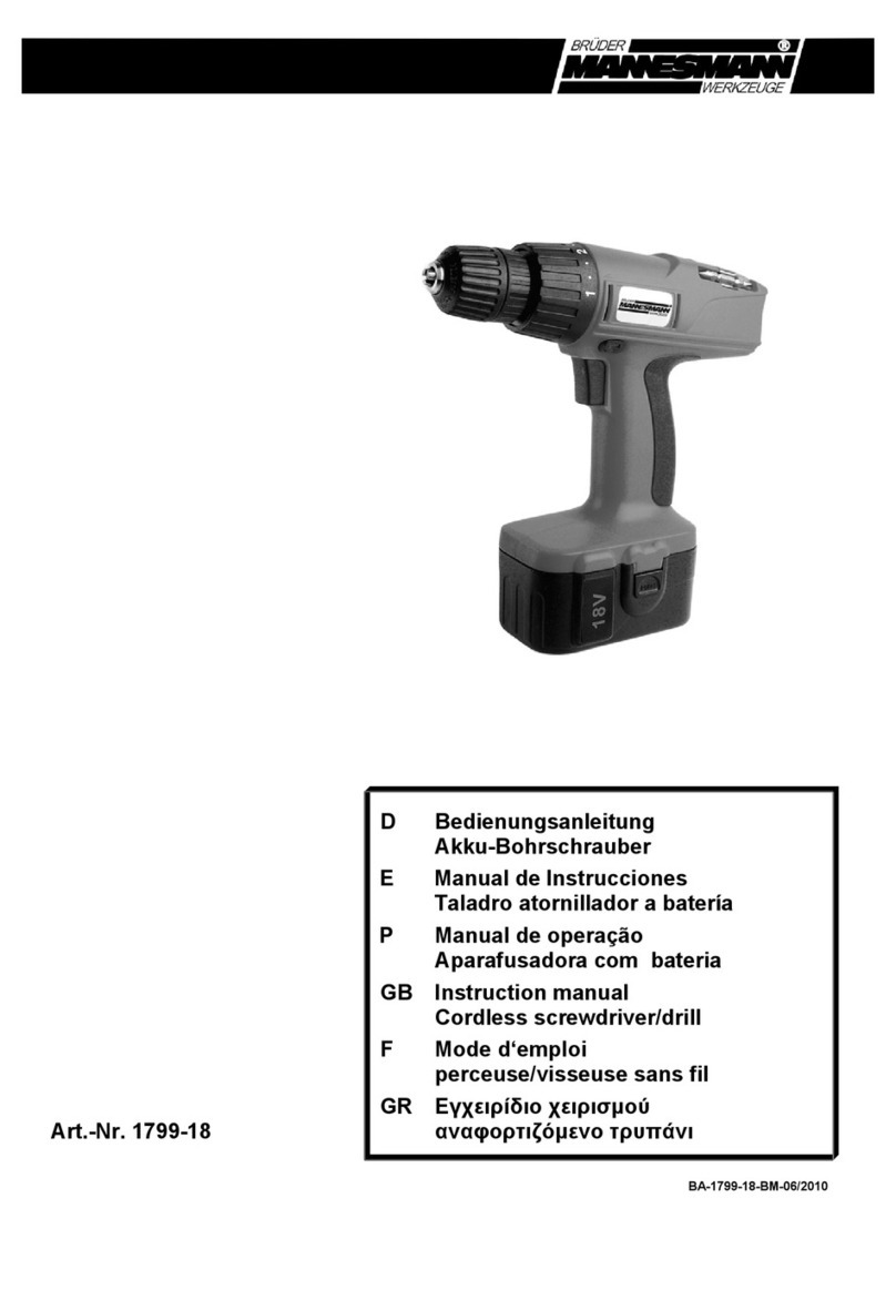 Mannesmann 1799-18 User manual