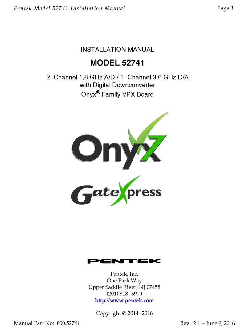 Pentek 52741 installation manual