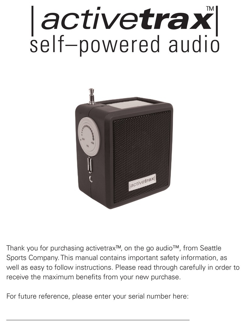 Seattle Sports Company activetrax manual