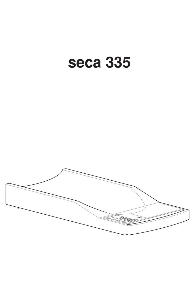 Seca 335 Instruction Manual
