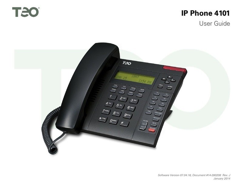 Teo 4101 user guide