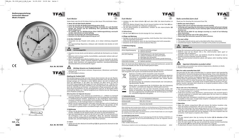 TFA 98.1036 instruction manual