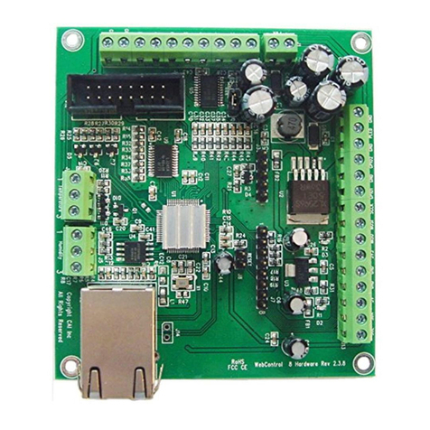 CAI Networks WebControl PLC user guide