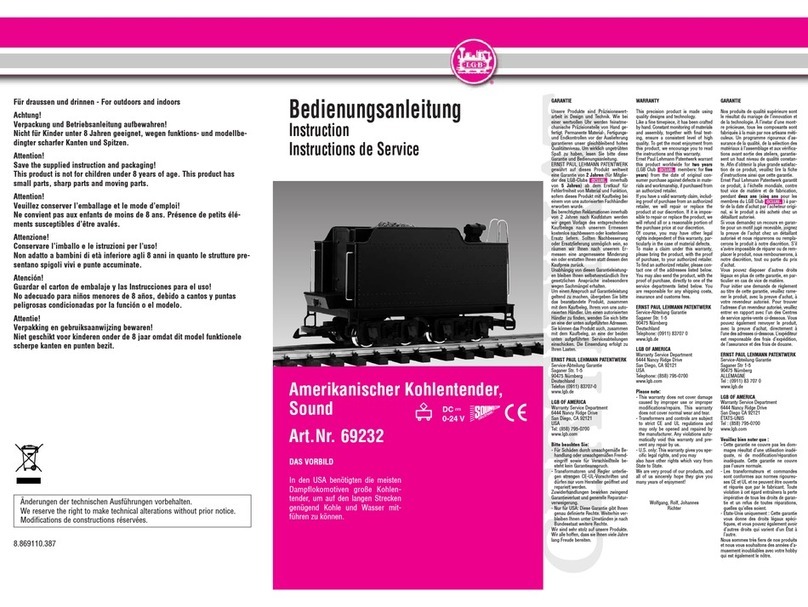 LGB 69232 instruction manual