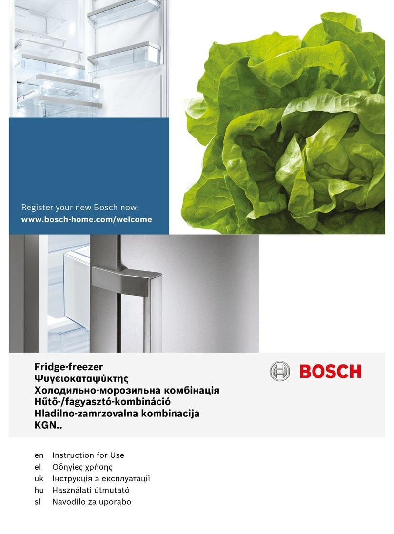 Bosch KGN Series User manual