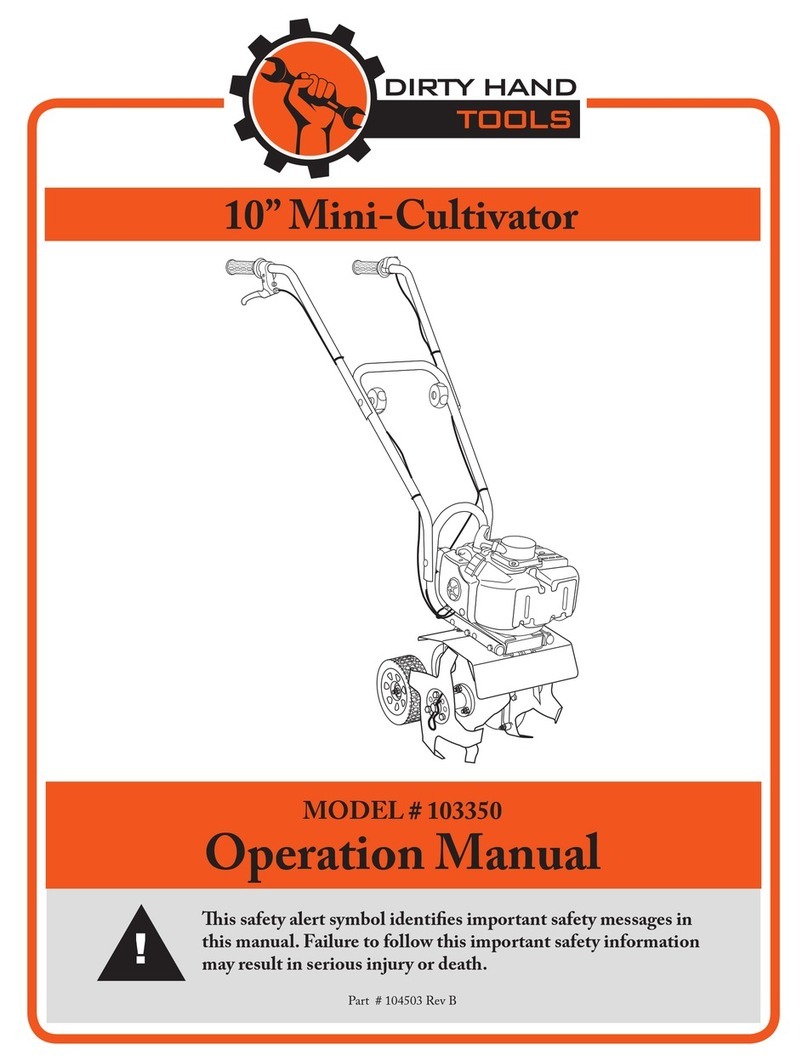 Dirty Hand Tools 103350 Operation manual