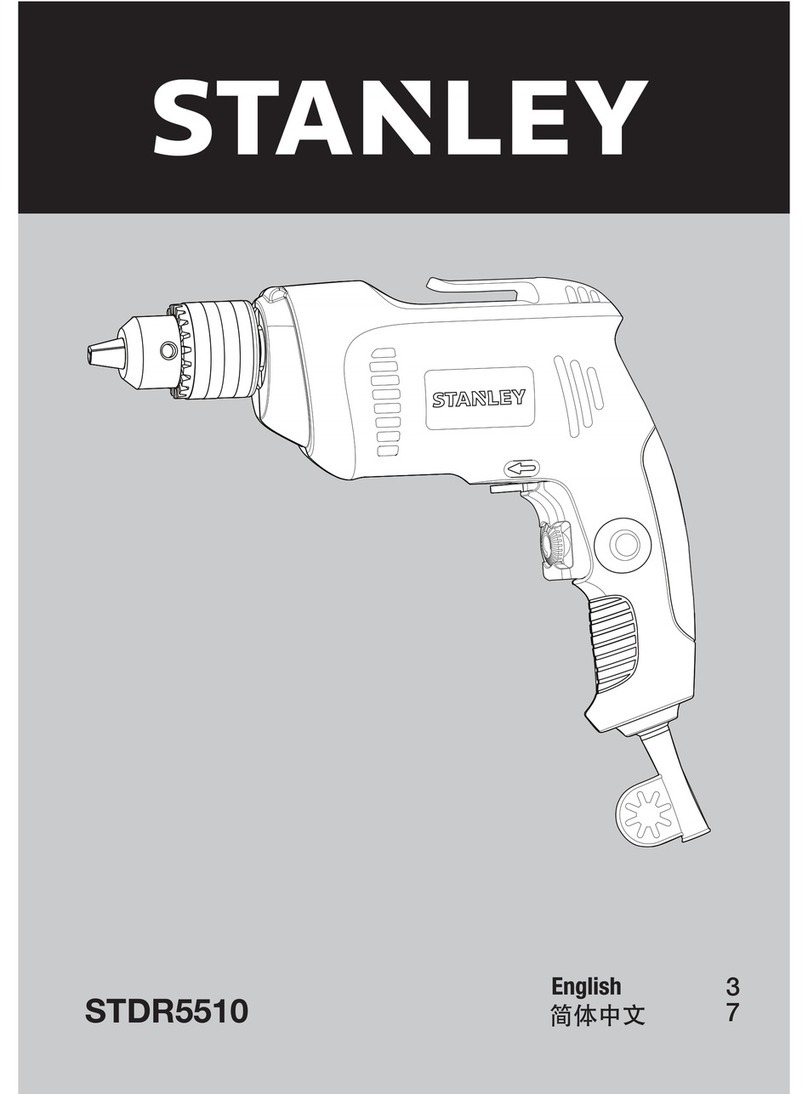 Stanley STDR5510 User manual