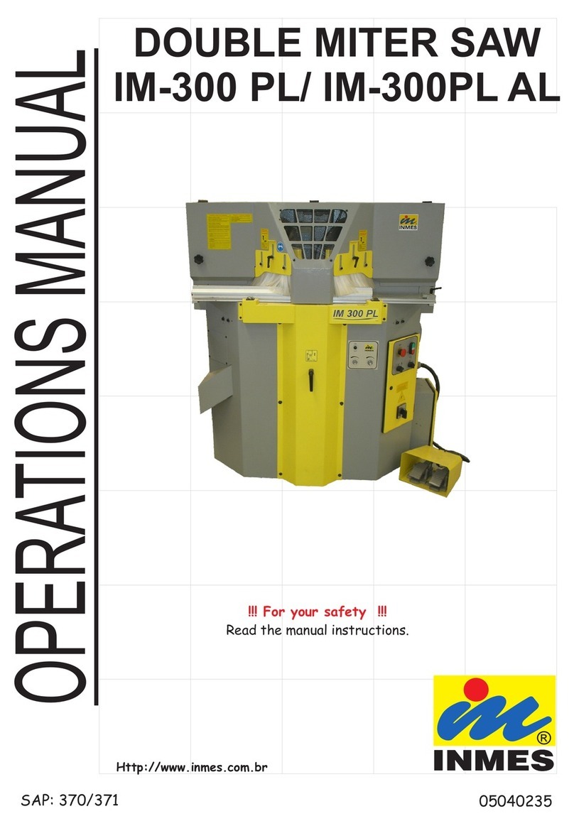 Inmes IM-300PL AL Operator's manual