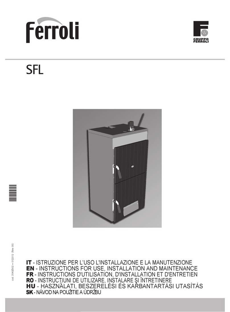 Ferroli SFL Troubleshooting guide