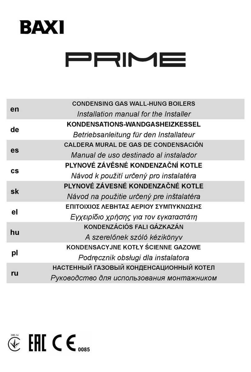 Baxi PRIME User guide