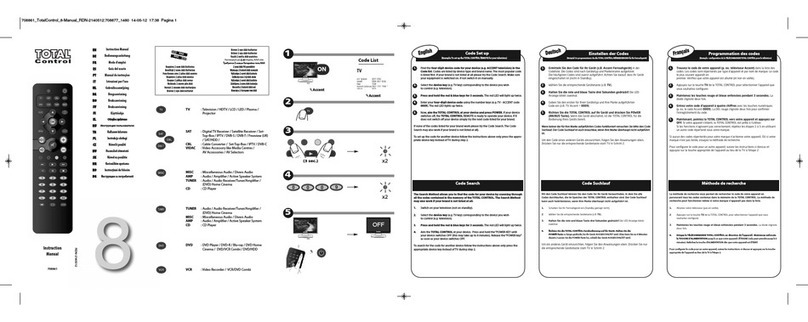 Total Control 708861 User manual