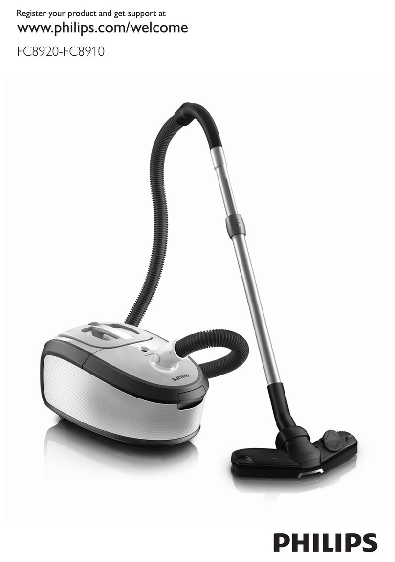 Philips FC8920 User manual Philips FC8920 User manual