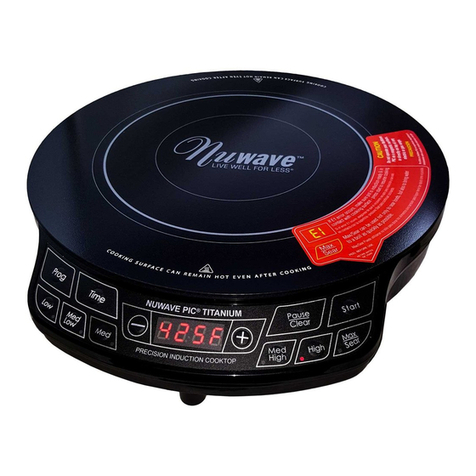 NuWave PIC TITANIUM User manual
