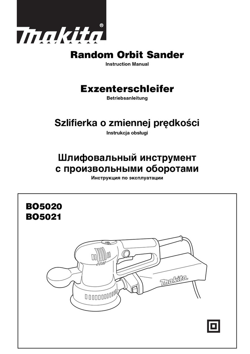 Makita BO5020 User manual
