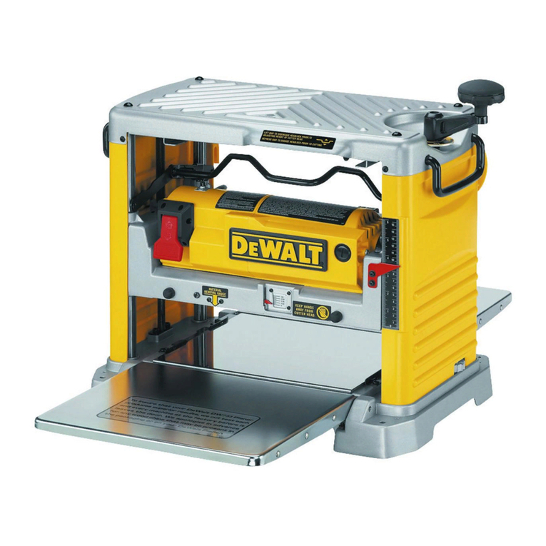DeWalt DW734 instruction manual