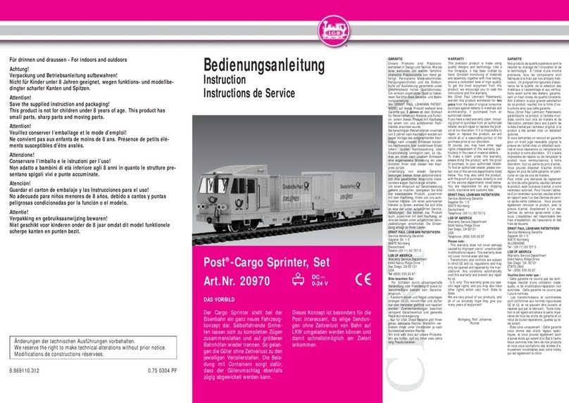 LGB 20970 instruction manual