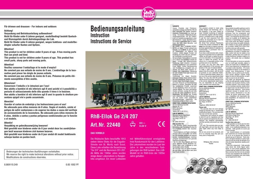LGB 22440 instruction manual