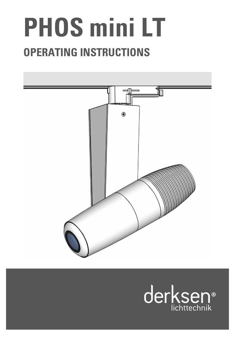Derksen PHOS mini LT operating instructions