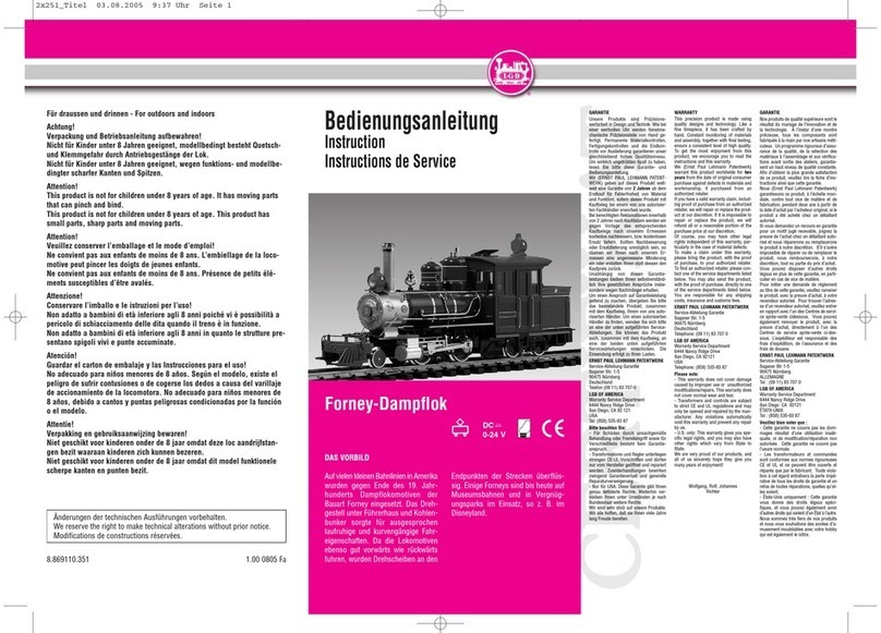 LGB 20251 User manual