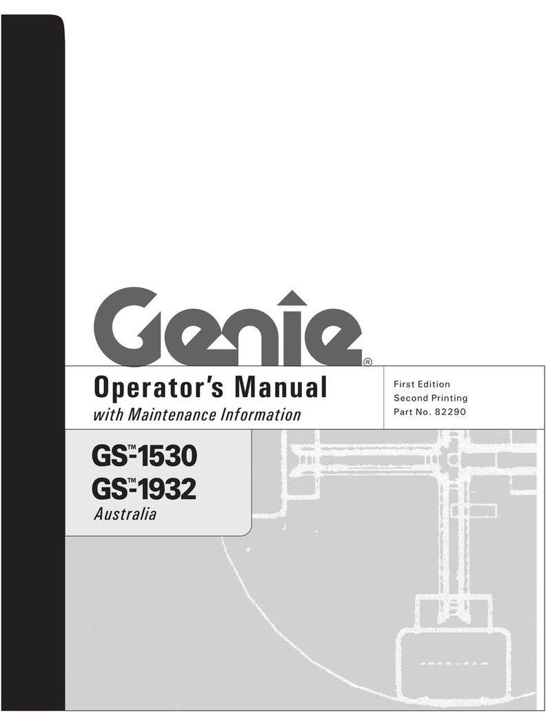 Genie GS-1530 User manual Genie GS-1530 User manual